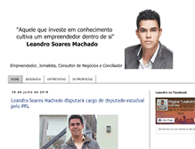 Tablet Screenshot of leandrosoaresmachado.com